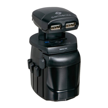 Sus Maletas - Adaptador Universal con toma de tierra + USB