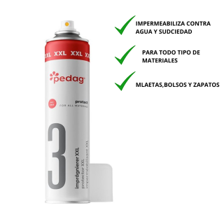 Protetor impermeabilizante Pedag: Protege as suas peças de vestuário contra a água e a sujidade
