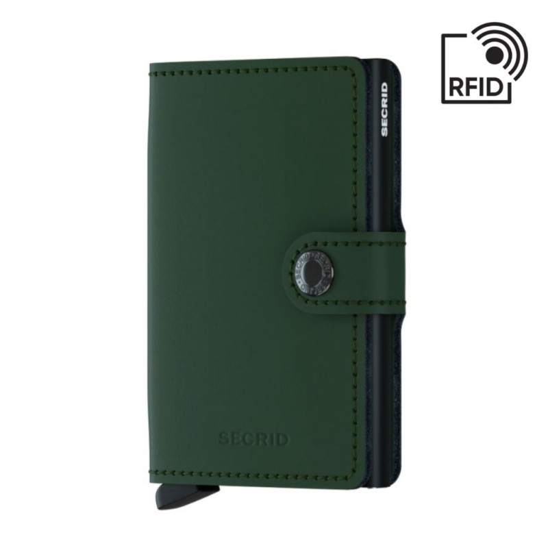 Estilo Compacto y Seguridad sin Compromisos: Miniwallet Secrid Matte MM, tu Aliado Elegante en Protección