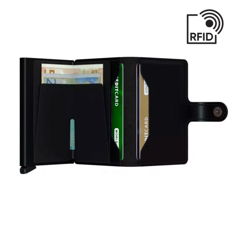 Estilo Compacto y Seguridad sin Compromisos: Miniwallet Secrid Matte MM, tu Aliado Elegante en Protección