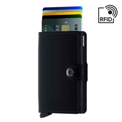 Estilo Compacto y Seguridad sin Compromisos: Miniwallet Secrid Matte MM, tu Aliado Elegante en Protección