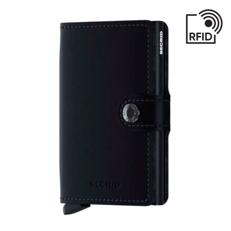 Estilo Compacto y Seguridad sin Compromisos: Miniwallet Secrid Matte MM, tu Aliado Elegante en Protección