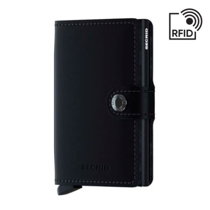 Estilo Compacto y Seguridad sin Compromisos: Miniwallet Secrid Matte MM, tu Aliado Elegante en Protección