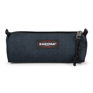 Mala Eastpak Benchmark Single Triple Denim: Organização e estilo em Triple Denim