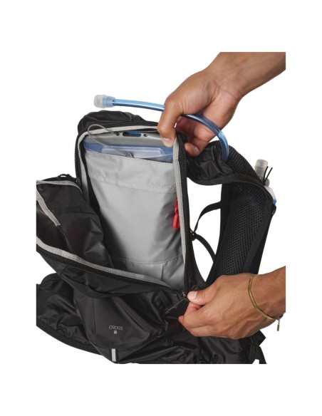 Mochila Senderismo Salomon CROSS 8 Negra
