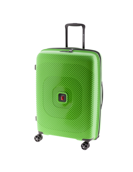 maleta mediana Gladiator Vincent 67 verde vista frontal