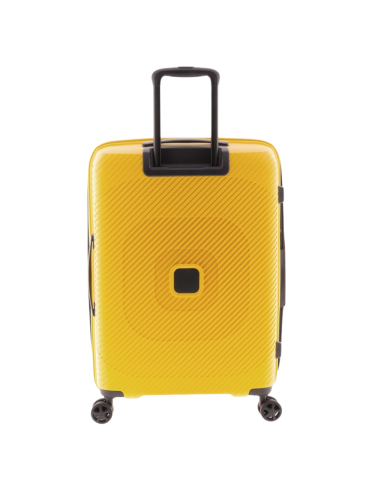 maleta grande Gladiator Vincent 74 amarillo vista trasera