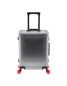 maleta cabina Gladiator Luma 55 aluminio vista frontal