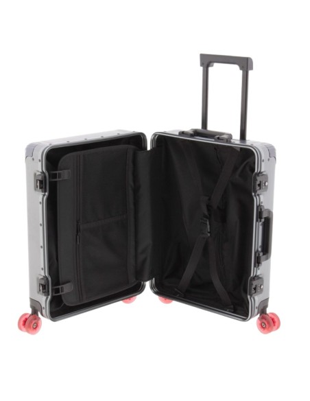 maleta cabina Gladiator Luma 55 aluminio vista del interior