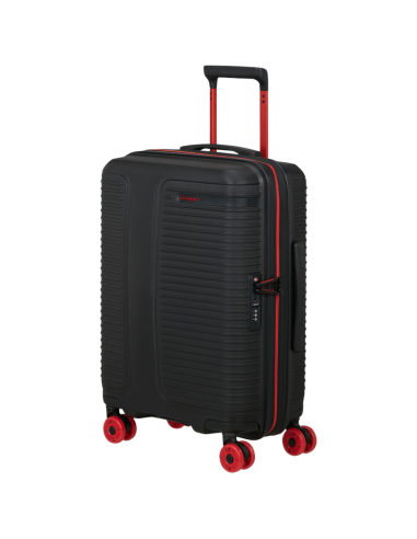maleta cabina Samsonite Prodiver 55 negra vista frontal