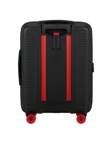 maleta cabina Samsonite Prodiver 55 negra vista trasera