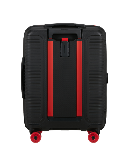 maleta cabina Samsonite Prodiver 55 negra vista trasera