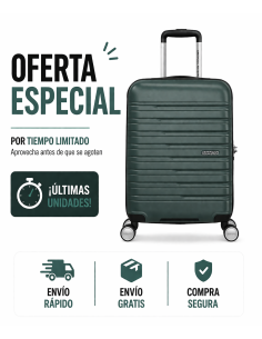 Mala de cabina American Tourister Flashline 55 cm: Estilo, durabilidade e comodidade para as suas viagens