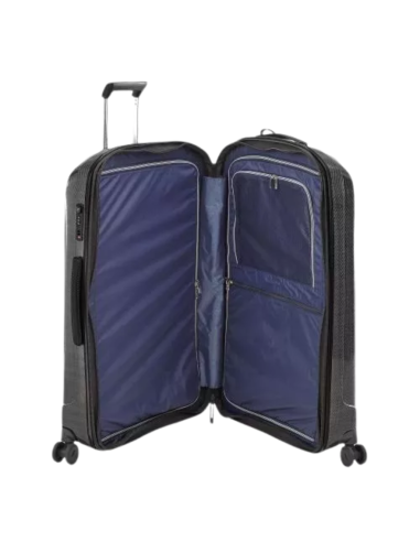 Maleta grande Roncato WE ARE DLX 78 cm Grafito vista interna