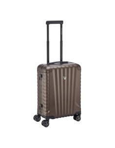 Maleta de cabina Roncato UNO AL 55 cm bronce vista frontal