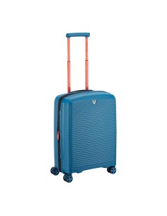 Maleta de cabina Roncato ARCADE 55 cm azul vista frontal