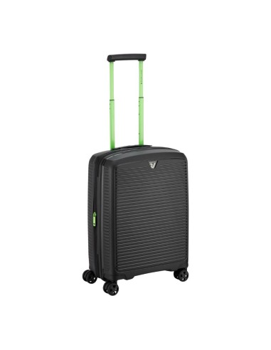 Maleta de cabina Roncato ARCADE 55 cm negra vista frontal