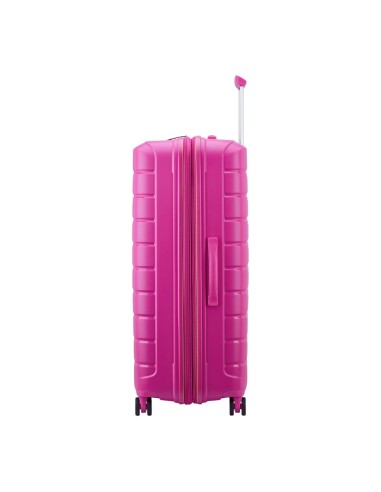 Maleta de cabina Roncato B-FLYING 55 cm fucsia vista lateral