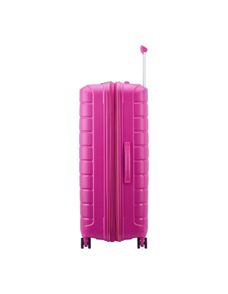Maleta de cabina Roncato B-FLYING 55 cm fucsia vista lateral