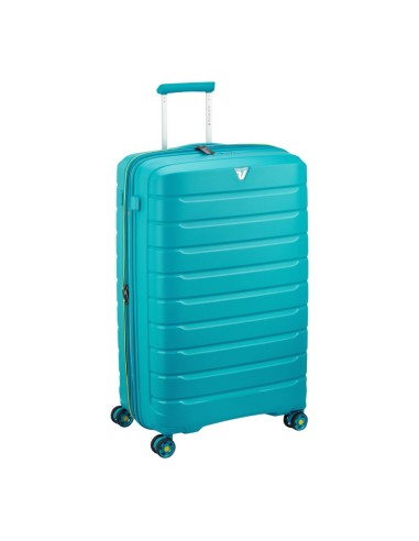 Mala de cabine Roncato B-FLYING 55cm turquesa, vista frontal