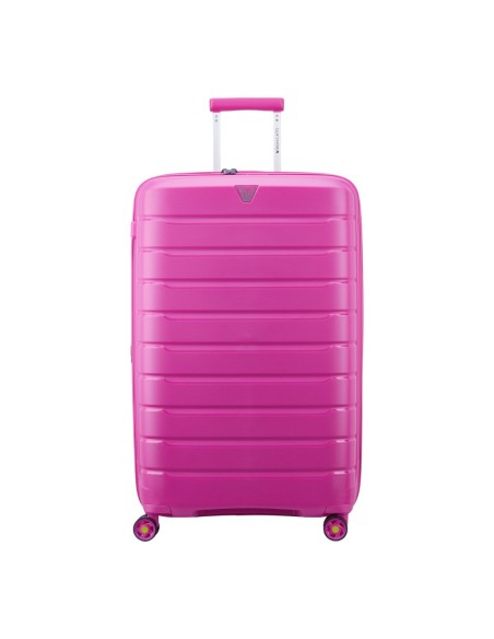 Maleta grande Roncato B-FLYING 78 cm fucsia vista frontal