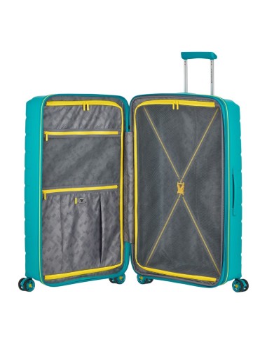 Maleta grande Roncato B-FLYING 78 cm fucsia vista interna