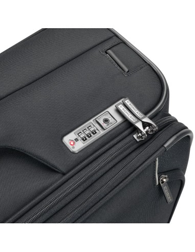 Maleta de cabina Roncato GATEWAY 55 cm negro vista cerradura