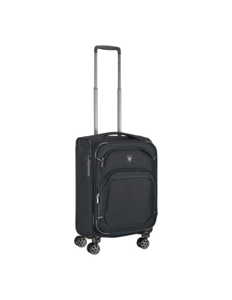 Mala de cabine Roncato GATEWAY 55 cm Exp. AIRFRANCE Preto vista frontal