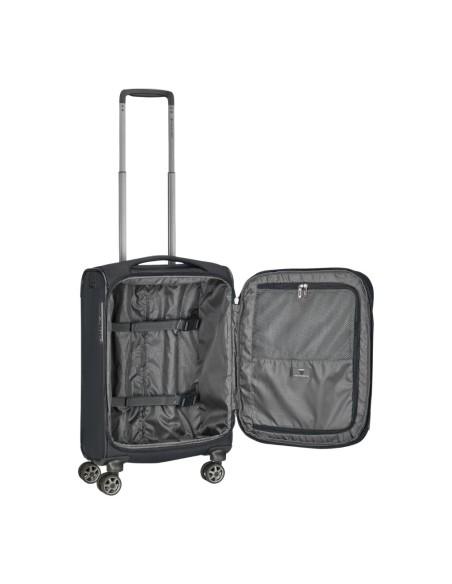 Mala de cabine Roncato GATEWAY 55 cm Exp. AIRFRANCE Preto vista interna