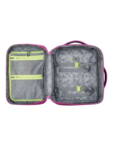Mochila Roncato Wanderline Vueling 40 cm fucsia vista interna