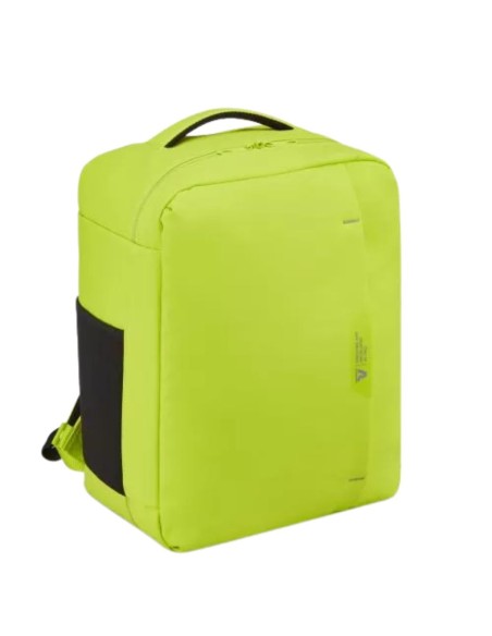 Mochila de cabine Roncato Wanderline 40 cm Verde lima vista frontal