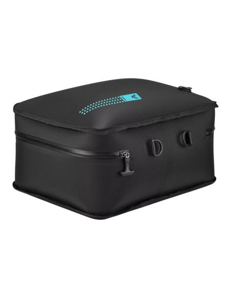 Bolsa de vacío Roncato FLATTY 38 cm turquesa vista lateral