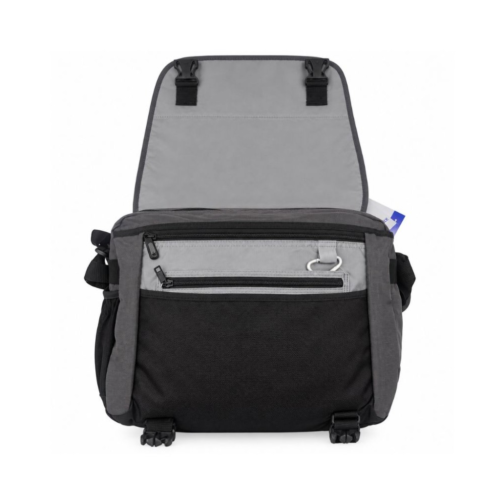 Bandolera para portátil Samsonite 15,4" Gris | SusMaletas