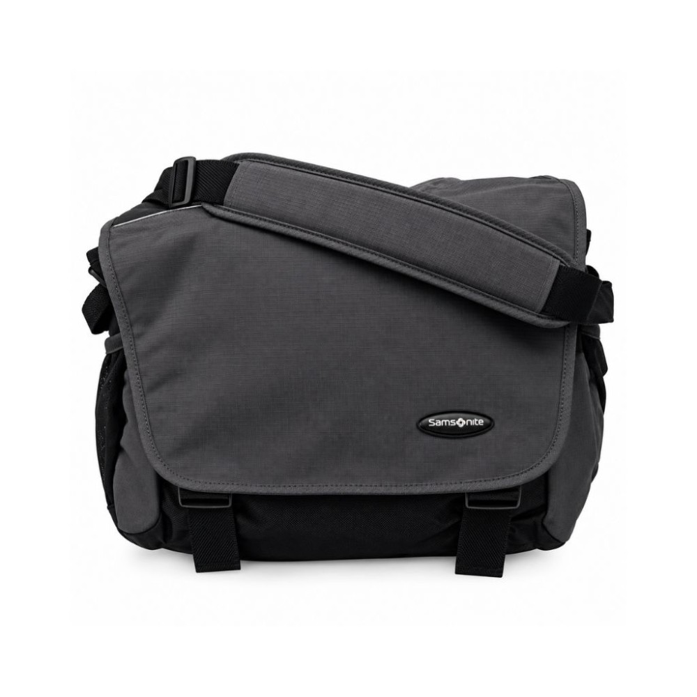 Bandolera para portátil Samsonite 15,4" Gris | SusMaletas