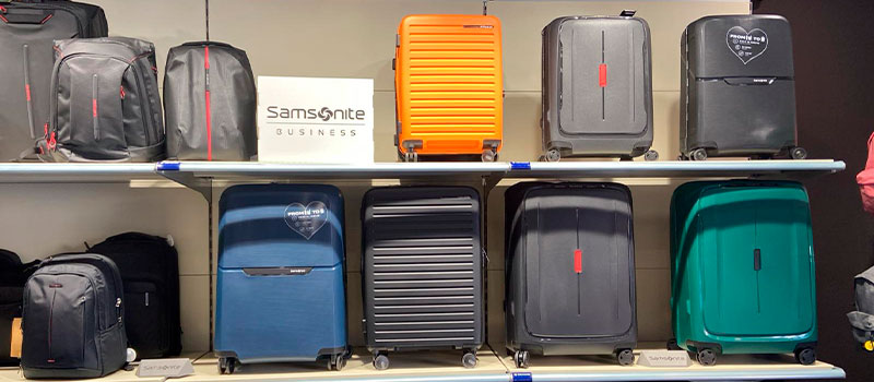 maletas de viaje de la marca Samsonite